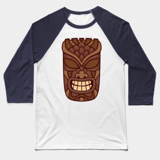 Tiki Head Baseball T-Shirt